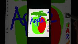 #ABC SONG DRAWING ALPHABET FUN WITH IMAGES #SHORTS