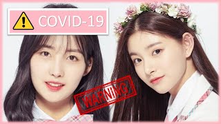 EVERGLOW YIREN &amp; SIHYEON TESTED POSITIVE COVID19