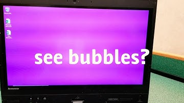 Solved: ghost touching / random touches/ bubbles on touchscreen laptop