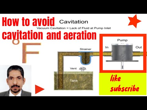 HYDRAULIC SYSTEM CAVITATION vs AERATION