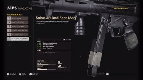 Best MP5 class setup/Attachments for Cold War multiplayer /Warzone