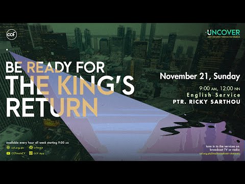 Be Ready For The King's Return | Ricky Sarthou