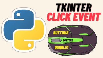 Python Tkinter Click Event
