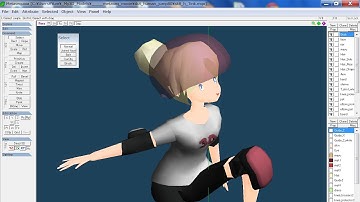 How to Put a MetasequoiaLE(Free) Model into Java 3D_1/メタセコイアLE(無料版)で作った3DモデルをJava3Dへ