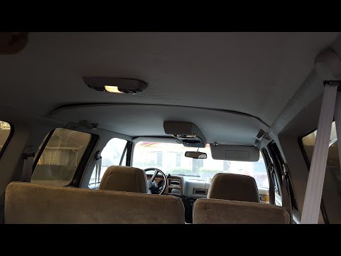 Fixing a Warped Headliner Board / How To Get Your Headliner Back Into Shape