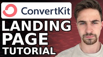 ConvertKit Landing Page Tutorial For Beginners (2024) | How To Make a Landing Page with ConvertKit