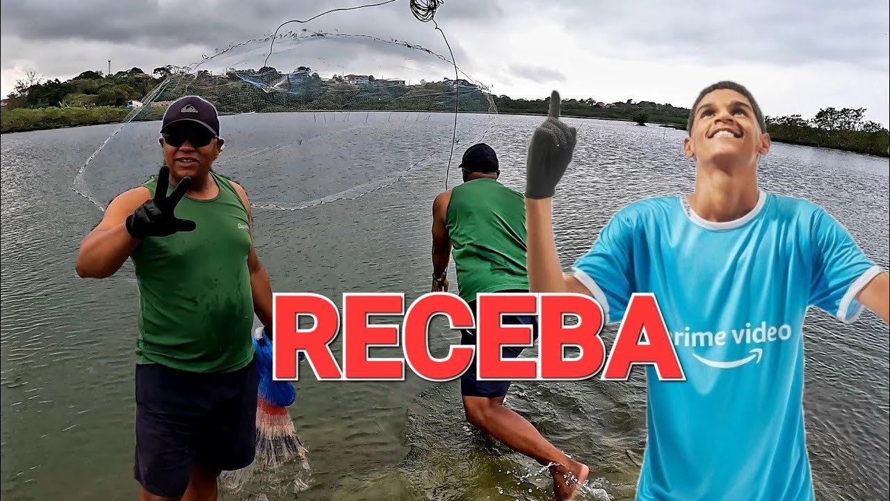 LUVA de tarrafeador RECEBA !! PESCA COM TARRAFA      jaring ikan