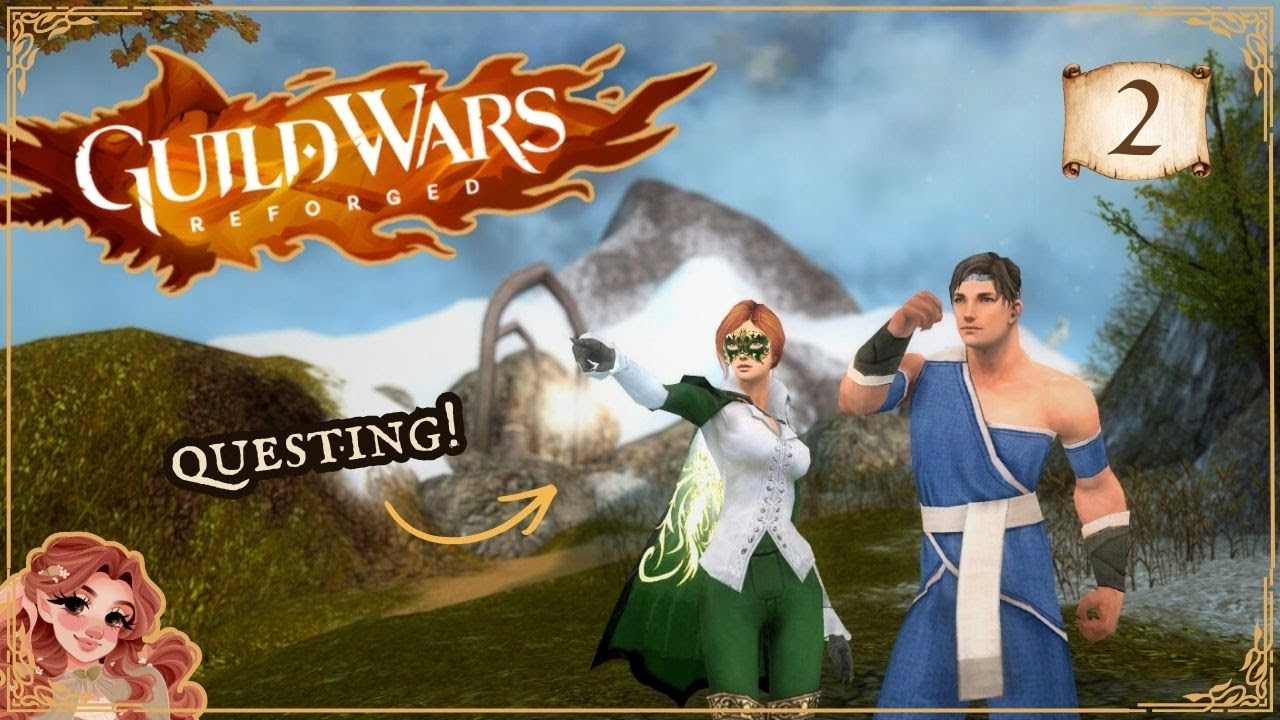 Guild Wars REFORGED - Questing in Beautiful Ascalon - Gamer Couple Plays Guild Wars Prophecies [2]