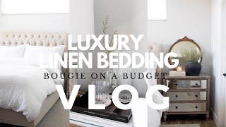 VLOG: Luxury Linen Bedding On A Budget | ChiliSleep Review | Abercrombie Try On Haul & More!