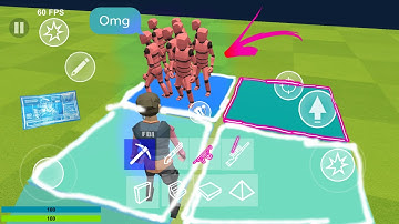 I floated 10 bots in 1v1.lol but on mobile  (not click bait)