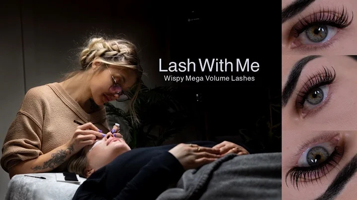 Mega Volume Kim K Wet Lash Tutorial / Eyelash Extensions 101/ Mapping and Styling/ Lash with me