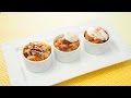 3 MINI HOLIDAY BREAD PUDDINGS (EGGNOG; CINNAMON APPLE, &amp; PUMPKIN)