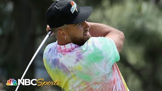 Travis Kelce Turning Heads With His Golf Outfit At TNT's 'The Match' 