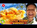 Domino's® BUFFALO CHICKEN SANDWICH Review 🎲🐃🐔🥪 | Peep THIS Out! 🕵️‍♂️