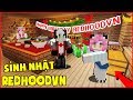 MỀU VÀ CHỊ PANDA TỔ CHỨC SINH NHẬT BÍ MẬT CHO REDHOOD*MỀU LÀM SINH NHẬT CHO REDHOOD TRONG MINECRAFT