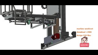 Three way lifting trolley-industrial 3D model : machine-world.net P320