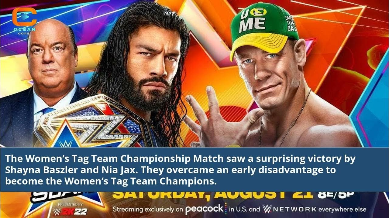 Who Won Summerslam Tonight YouTube