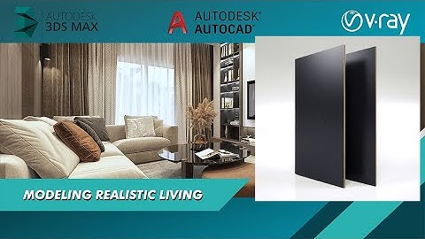 Part 14   Furniture Matte MDF Vray material