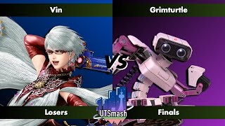 UTSmash St. George Scramble #6 | Vin (Bayonetta, Hero) vs Grimturtle (R.O.B) | Losers Finals