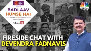 Fireside Chat With Maharashtra Dy CM Devendra Fadnavis | AU Small Finance Bank Badlaav Humse Hai
