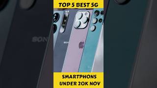 ?Top 5 Best 5G smartphones Under 20K in November? 2023shorts technosen top5 viral