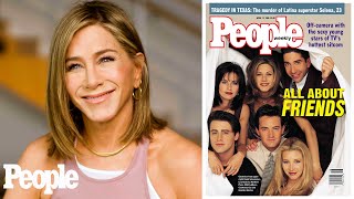 Jennifer Aniston Reacts To Her First Cover of PEOPLE with 'Friends' Cast | PEOPLE