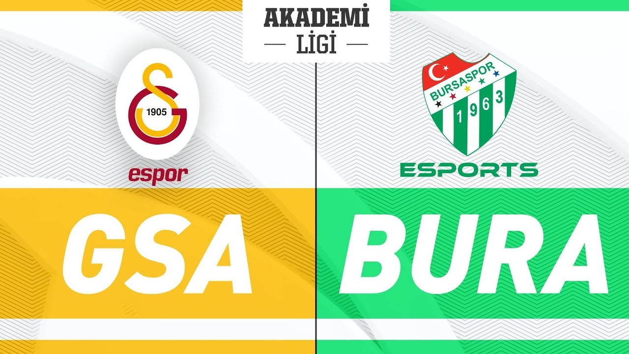 şampiyonluk ligi 2018 Galatasaray Espor A ( GSA ) vs Bursaspor Esports A ( BURA ) | 2019 Akademi Ligi 4. Hafta