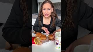 McDonald’s cheat day🍔 #mcdonalds #mukbang