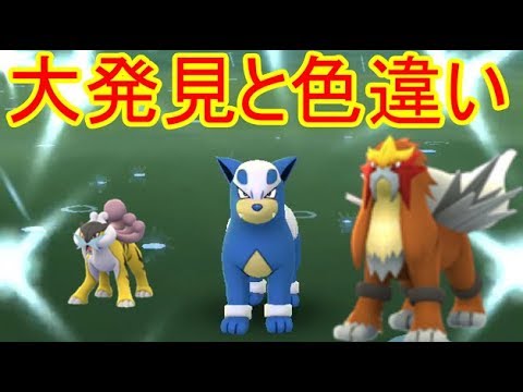 ポケモンgo 色違いデルビルと9月の大発見はエンテイ Youtube