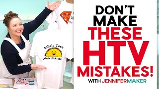 Don't Make These Heat Transfer Vinyl Mistakes!