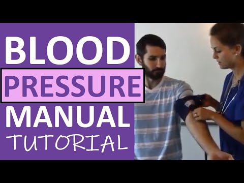 How To Take A Blood Pressure Manually