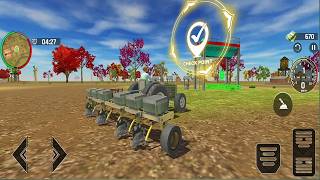 Real Tractor Farming Simulator 2026 🌾Harvester Tractor Driving - Android Gameplay 🚜 screenshot 4