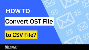 How to Convert OST File to CSV Without Data Loss