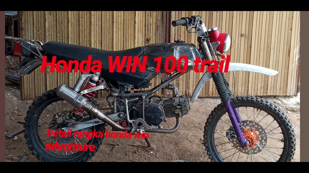 Modifikasi Honda Win 100 Trail Apa Aja Sih Yang Di Ganti YouTube