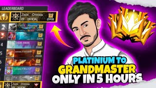 GRANDMASTER IN 5 HOURS👑 | RANK PUSH TIPS AND TRICKS 2022 | BR RANK PUSH TIPS🤫