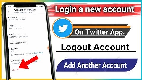 Twitter ऐप दुसरा अकाउंट कैसे बनाएं / How to create second account on Twitter app / Twitter tips |