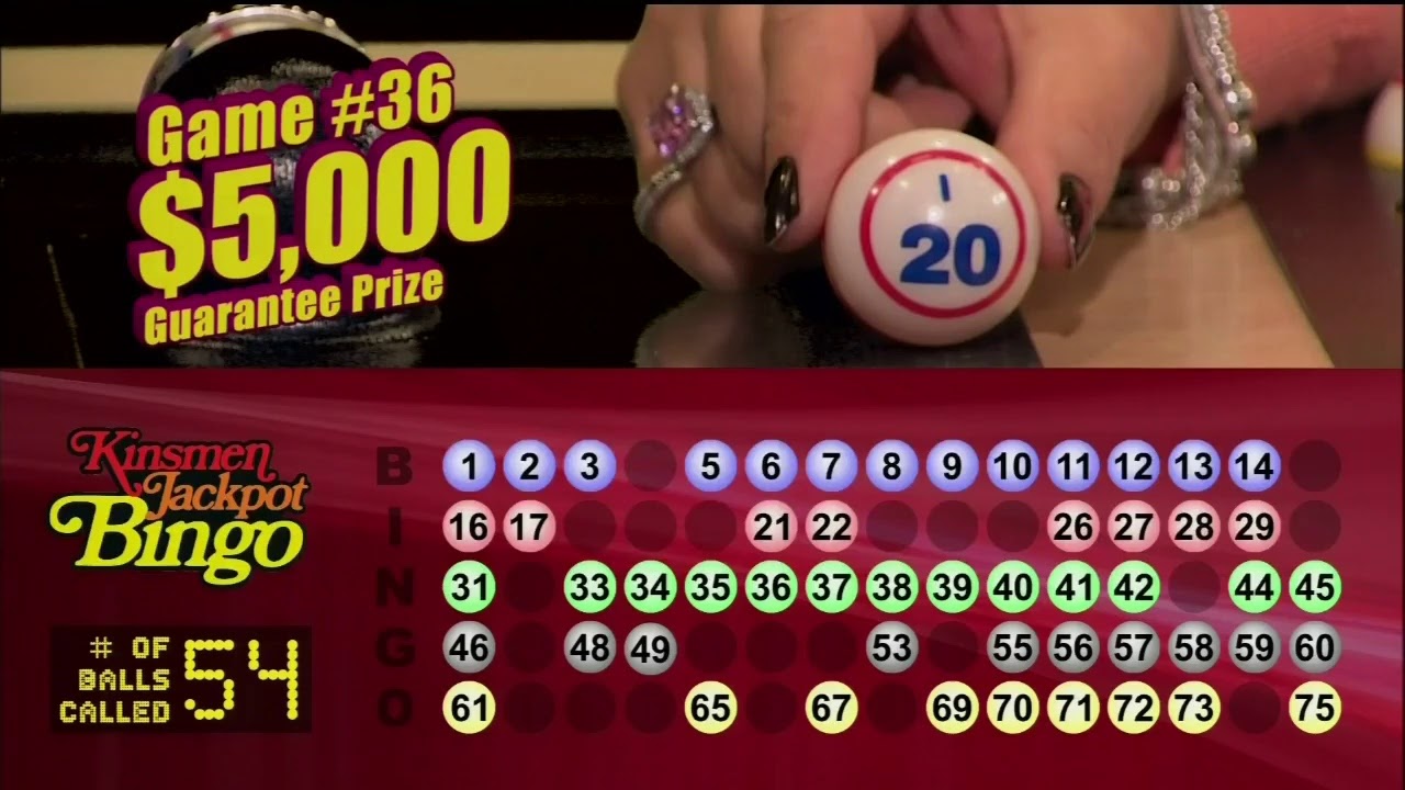 Kinsmen Jackpot Bingo March 7th, 2020 YouTube