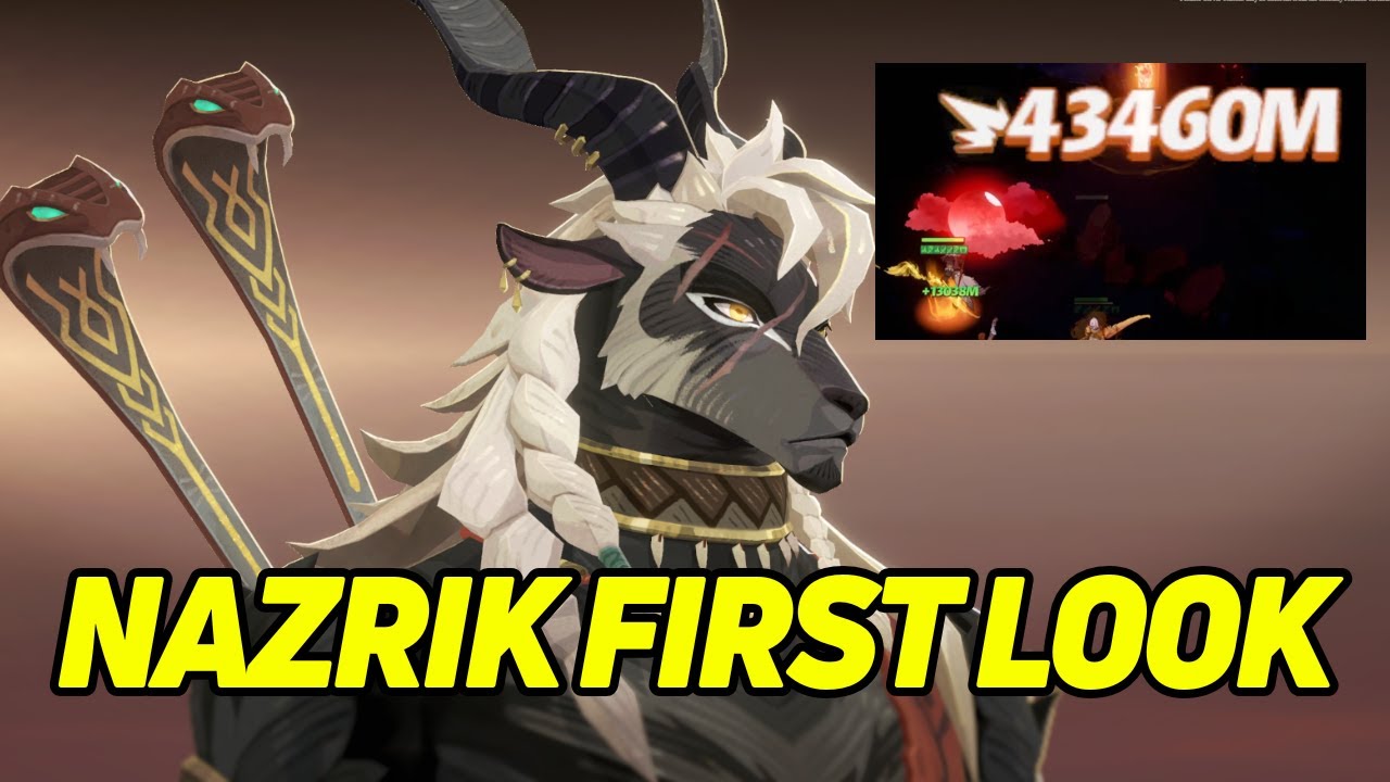 БЕЗУМНЫЙ УРОН! Первый взгляд на навыки Назрика!!!【AFK Journey】
