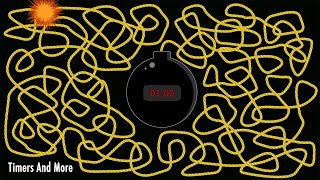 1 Minute Timer Bomb | 💣 Confetti Bomb 🎊