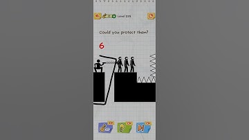 Could you protect them? 😲😁draw 2 save level 225 #shorts #youtubeshorts #shortvideo #gaming  #games