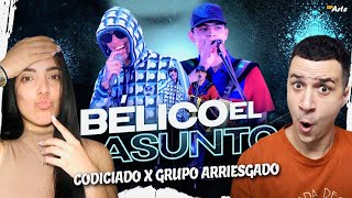 CUBANOS REACCIONAN a Codiciado x Grupo Arriesgado - Bélico El Asunto (Tolin Infante) [En Vivo]