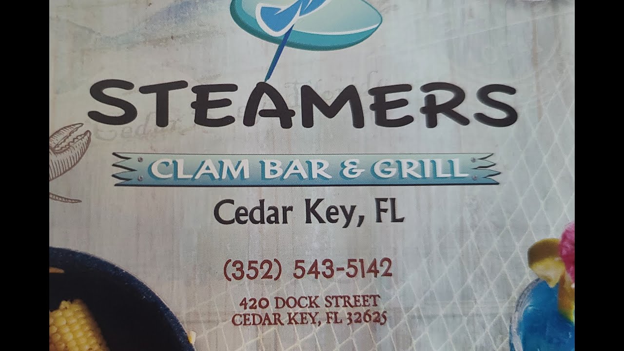 Steamers Clam Bar and Grill Cedar Key Florida YouTube