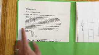 Green Math Folder