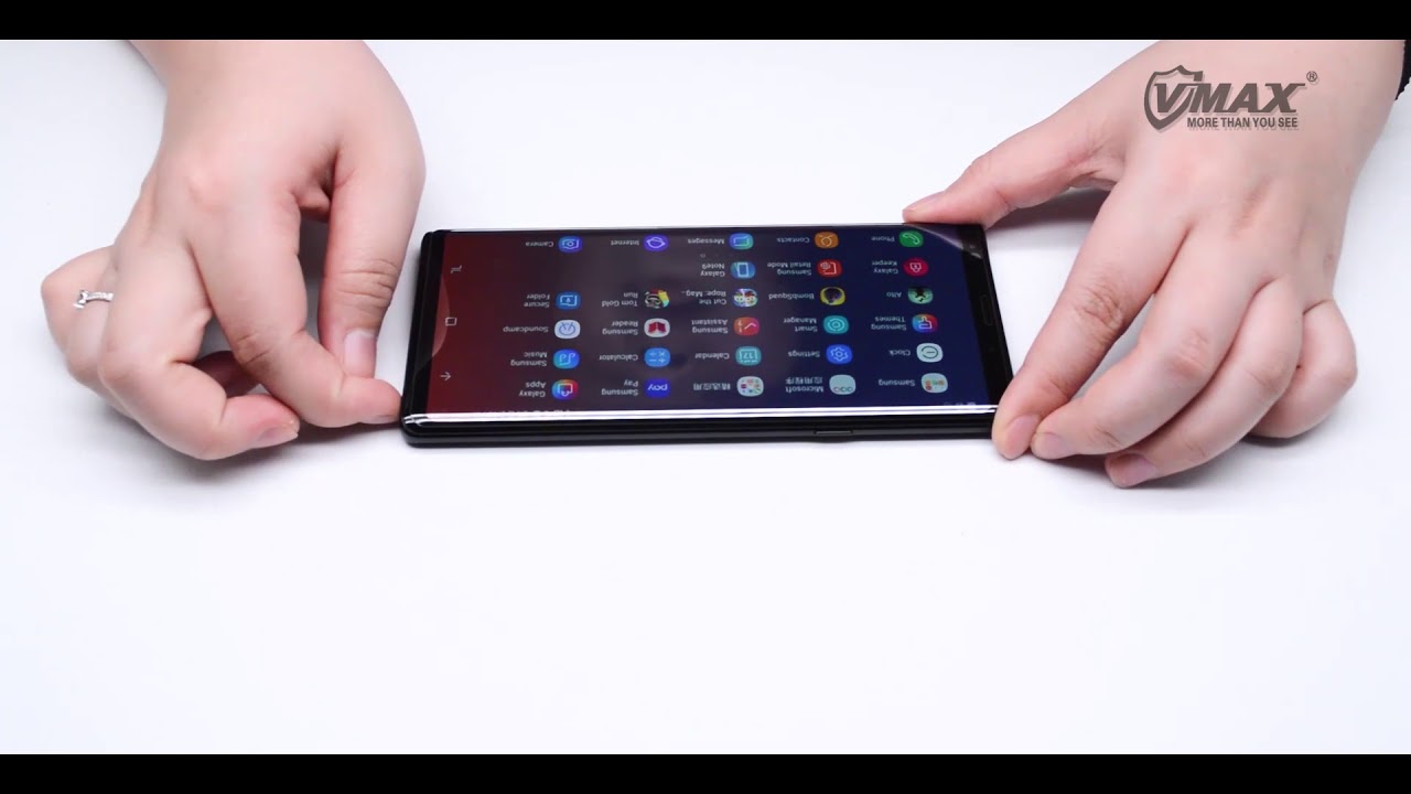 [Easy Installation] VMAX--Sam Galaxy Note 9 3D Full Cover Tempered Glass Screen Protection