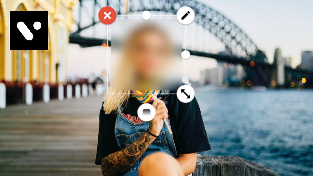How to blur moving face on vita video editor