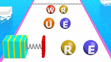 ABC Run - 2048 Alphabet Runner ! Levels Gameplay android,ios Part 33