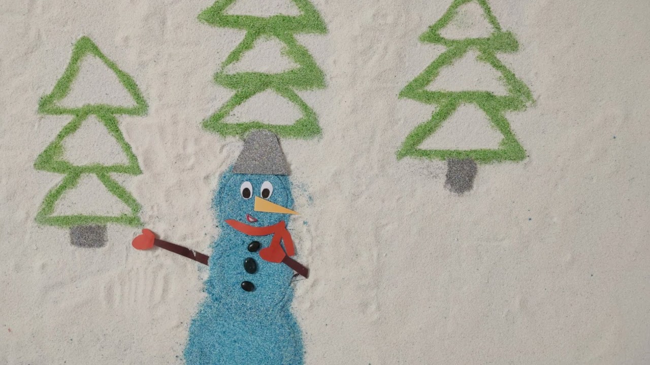 Песочный мультфильм NEW YEAR MAGIC