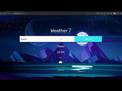 WEBSITE WEATHER 7