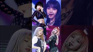 Which One Has The Best Transition? 🔥 #Shorts #Blackpink #Lisa