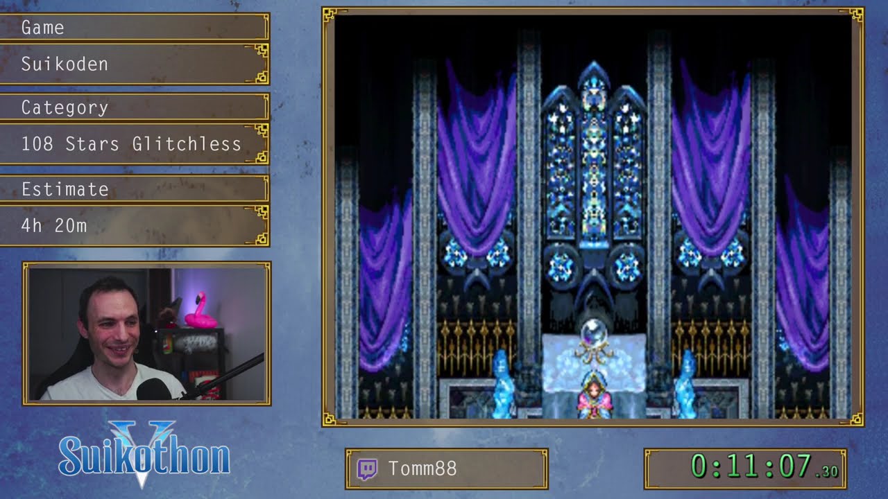 Suikothon V - Suikoden (108 Stars Glitchless) by Tomm88